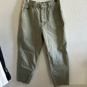Vintage riders green jeans